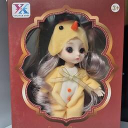 عروسک مفصلی جعبه ای ، عروسک مفصلی ، عروسک پرنسس ، عروسک  باربی ، عروسک دخترونه ، عروسک خارجی 