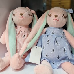 عروسک پولیشی، عروسک پولیشی خرگوش ، عروسک جلی کت ، عروسک خرگوش گوش دراز ، عروسک خرگوش پیراهن دار ، عروسک جنس عالی 