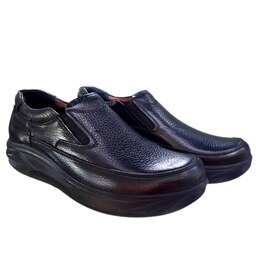  کفش مردانه چرم طبیعی طبی اصل تبریز  رنگ مشکی زیره تزریق کد 550