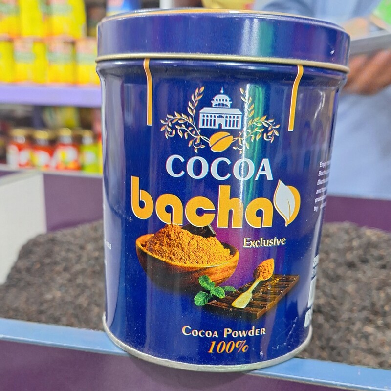 پودر کاکائو باچاد قوطی در وزن 250 گرمی