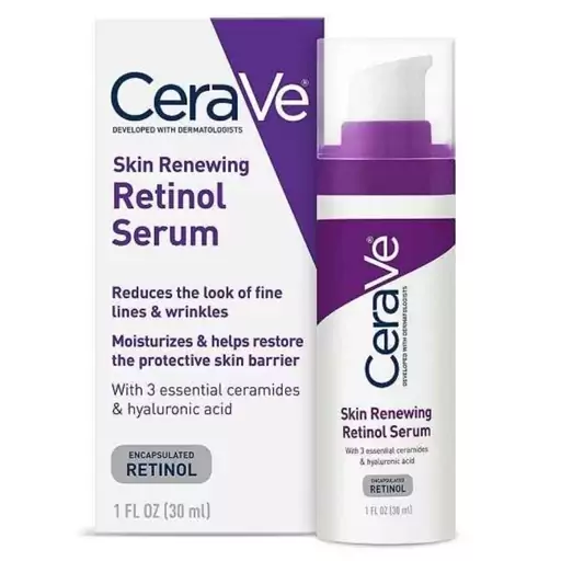 سرم رتینول ضد چروک سراوی CeraVe حجم 30 میل