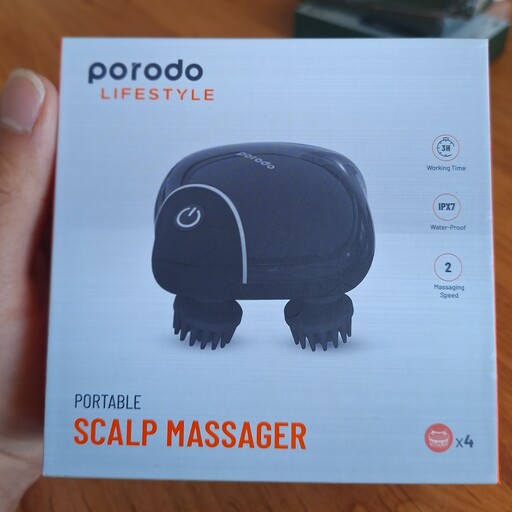 ماساژور پوست سر پرودو Porodo Scalp Massager