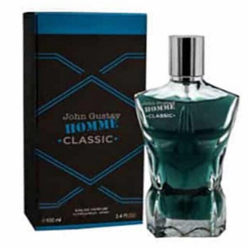 عطر مردانه فراگرنس ورد John Gustay Homme CLASSIC حجم 100 میل ژان پل گوتیه کلاسیک مردانه