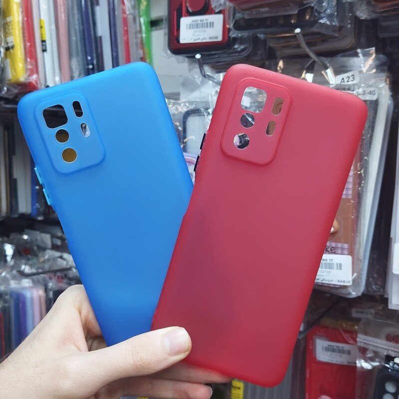 قاب گوشی موبایل ژله ای رنگی مدل Poco X3 gt و Poco X3gt