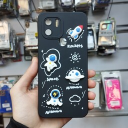 قاب گوشی موبایل عروسکی برجسته طرح فضانورد مدل A2Plus و Xiaomi A1Plus