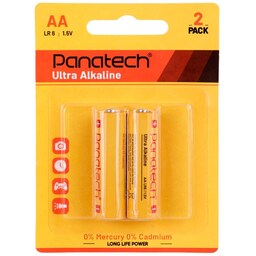 باتری دوتایی قلمی Panatech Ultra Alkaline LR 6 1.5V AA