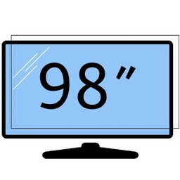 محافظ صفحه تلویزیون 98 اینچ 