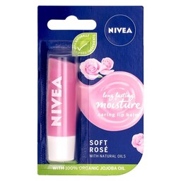 بالم لب نیوا مدل سافت رز  Nivea SOFT ROSE  اصل