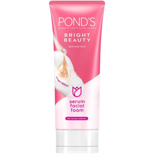 فوم شوینده و روشن کننده صورت پوندز برایت بیوتی حاوی سرم Ponds Bright Beauty