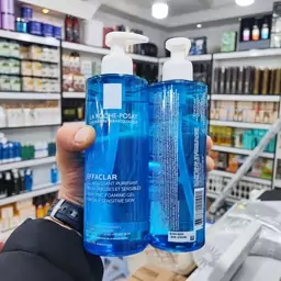 ژل شستشوی افکلار پمپی لاروش پوزای Effaclar Purifying Cleansing Gel La Roche Posay حجم 400 میلی