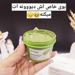 ماسک صورت گلی کاسه ای ماش درمان جوش و منافذ دارای آمینو اسید بیوآکوا BIOAQUA