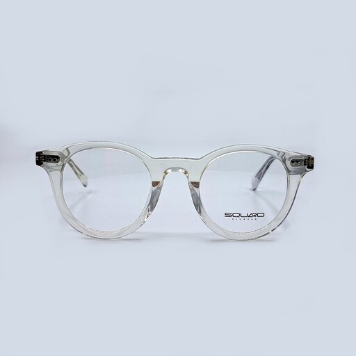 فریم عینک طبی اسکوآرو مدل sq 1714c5 زنانه و مردانه شیشه ای بی رنگ