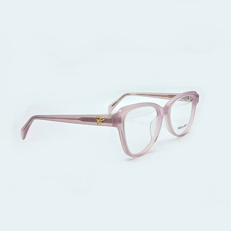 فریم عینک طبی اسکوآرو مدل sq1713c8 زنانه و مردانه بنفش شیشه ای