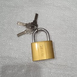 قفل 50 طلایی ( کلید ناودانی )