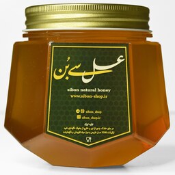عسل گون گزانگبین طبیعی سی بُن (با برگه آزمایش) 450 گرمی 