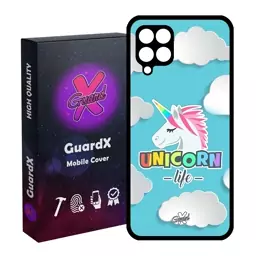 کاور گارد ایکس طرح Unicorn مدل Glass10060 مناسب برای گوشی موبایل سامسونگ Galaxy M32 4G-M22 4G-F22