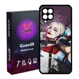 کاور گارد ایکس طرح Harley Quinn مدل Glass10235 مناسب برای گوشی موبایل سامسونگ Galaxy M32 4G-M22 4G-F22