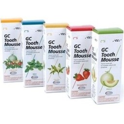   ماسک ضد پوسیدگی دندان جی سی توس موس با طعم های  مختلف  GC TOOTH MOUSSE فاقد فلوراید (ارسال رایگان ) 