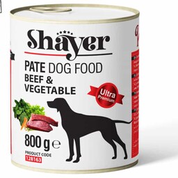 کنسرو شایر سگ طعم گوشت و سبزیجات 800 گرمی 