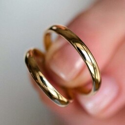 انگشتر مردانه حلقه رینگ طلایی استیل رنگ ثابت بالاترین کیفیت و تضمین کیفیت