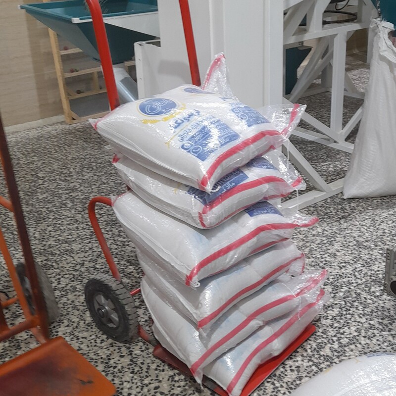 برنج کشت دوم ویژه صادراتی سورت شده 100درصدخالص(20کیلویی)ارسال با باربری بصورت پس کرایه 