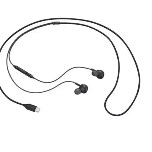 هندزفری هایکوپی Type-C سامسونگ مدل AKG EO-IC100 - مشکی ا Samsung Type-C Earphone AKG EO-IC100

