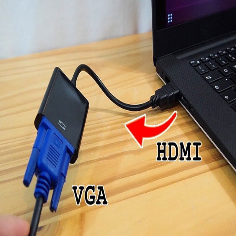 مبدل HDMI TO VGA با کابل صدا