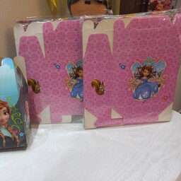 جعبه کادویی دخترانه و پسرانه داخل هر بسته 6 عدد موجود می باشد 