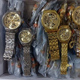 ساعت مردانه و زنانه طرح اتوماتیک و طرح کورنو برند WALAR  فلزی ست کادویی قیمت هر عدد 285000 تومان فروش به صورت تک و عمده 