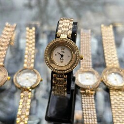 ساعت زنانه فلزی  10 مدل مختلف Hb02 دور نگین بسیار پر فروش  تعداد محدودی مانده 385000تومان
