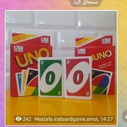 بازی اونو 108 کارت خارجی با کیفیت بالا