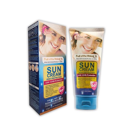 کرم ضد آفتاب صورت و بدن وکالی spf 60