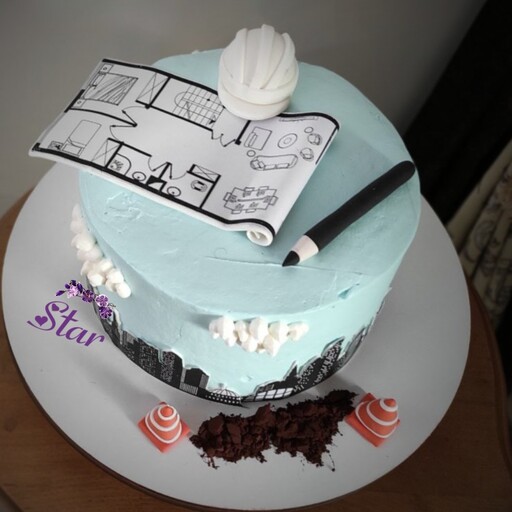 کیک مهندس(2 کیلو)(پسکرایه هزینه ارسال موقع تحویل با مشتری میباشد)