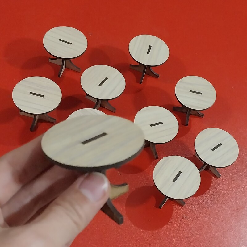 اسباب بازی چوبی میز 5