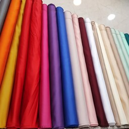 پارچه ساتن آمریکایی درجه یک عرض 150 رنگ بندی دارد قیمت برای یک متر است