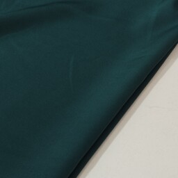 پارچه کرپ مازراتی درجه یک عرض 150 رنگ سبز تیره قیمت به ازای ده سانتی متر است