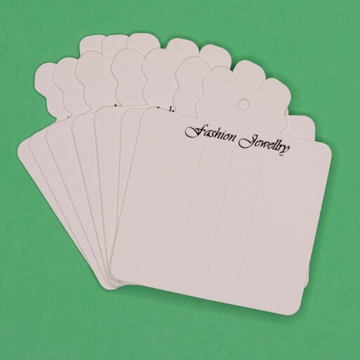کارت گیره سر  مدل پاپیون دار سفید  در بسته های 10 عددی