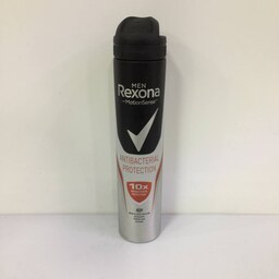 اسپری ضدتعریق رکسونا Rexona مردانه مدل   Antibacterial Protectionحجم 200میل 