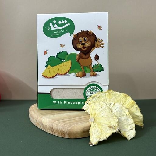سویق کامل کودک با طعم آناناس مورد علاقه کودکان 200 گرمی شفابجستان شفاءبجستان 