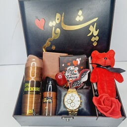 باکس  هدیه و کادو ولنتاین مردانه ارسال رایگان پک هدیه شکلات