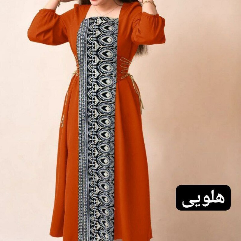 پیراهن سنتی بلند زنانه و دخترانه کالکشن عیدانه 1403