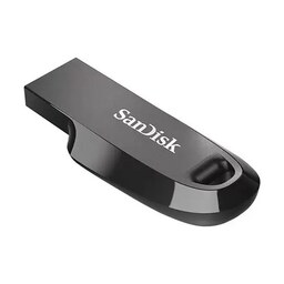 فلش مموری سن دیسک مدل  USB3.2 ظرفیت 32 گیگابایت CZ550 CURVE گارانتی مادام العمر 