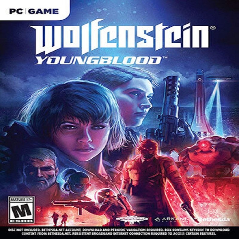 بازی کامپیتری ولفشتاین Wolfenstein Youngblood  