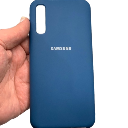 کاور سیلیکونی گوشی موبایل سامسونگ Samsung A50-A50S-A30S سرمه ای
