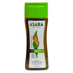 شامپو گیاهی آسارا مخصوص موهای خشک عطاری وانیلا(260گرمی)