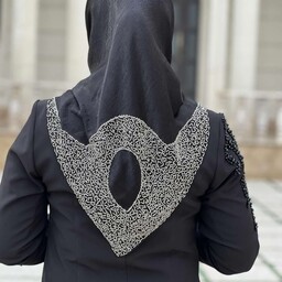 روسری مجلسی جواهردوزی طرح خاتون