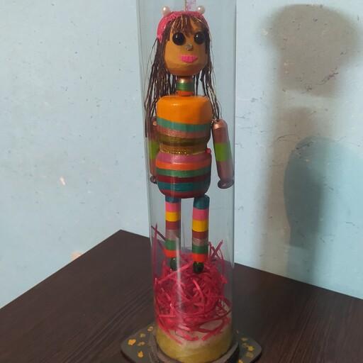 عروسک چوبی ( عروسک دختر) سایز بزرگ ، شماره 2