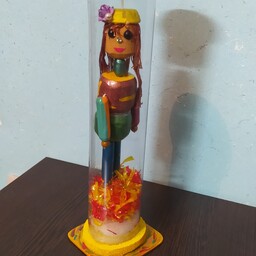 عروسک چوبی(عروسک دختر)، سایز بزرگ، شماره 1