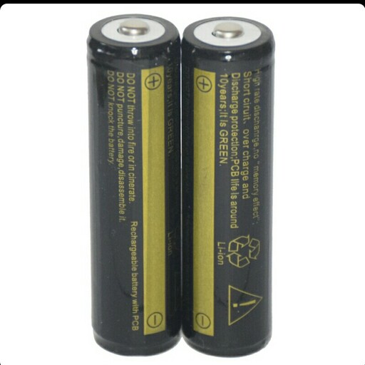 باتری لیتیوم یون قابل شارژ king lion کینگ لیون چیپ دار کد IC-18650 ظرفیت 4800 میلی آمپر ساعت - یک عدد

