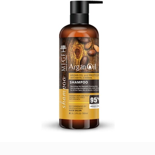 شامپو آرگان میگ بدون سولفات Mige Argan Oil Shampoo